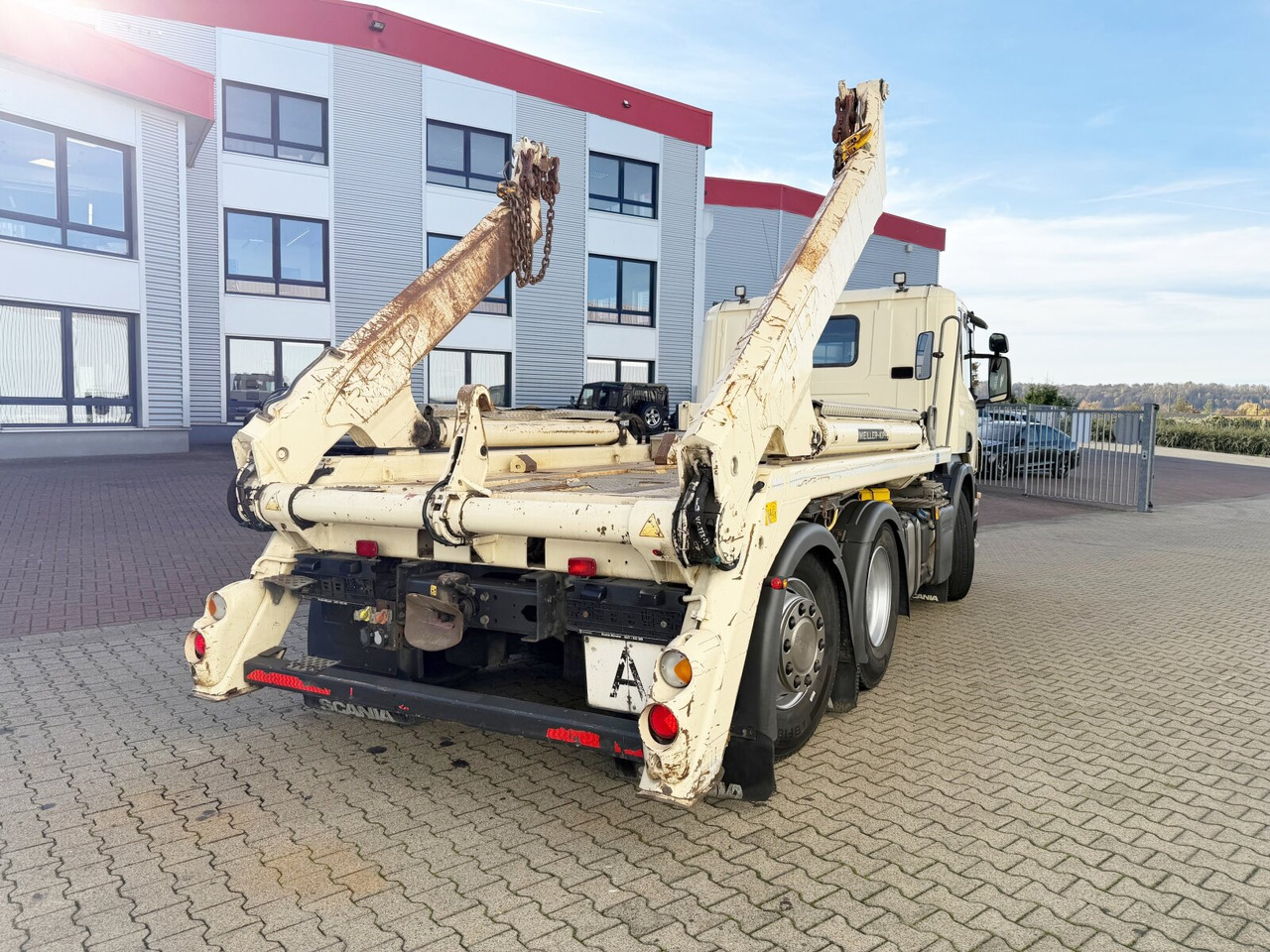 Camion multibenne Scania P 320/400 6x2-4 P 320/400 6x2-4, Lenk-/Liftachse, Tele-Absetzanlage, Funk: photos 11