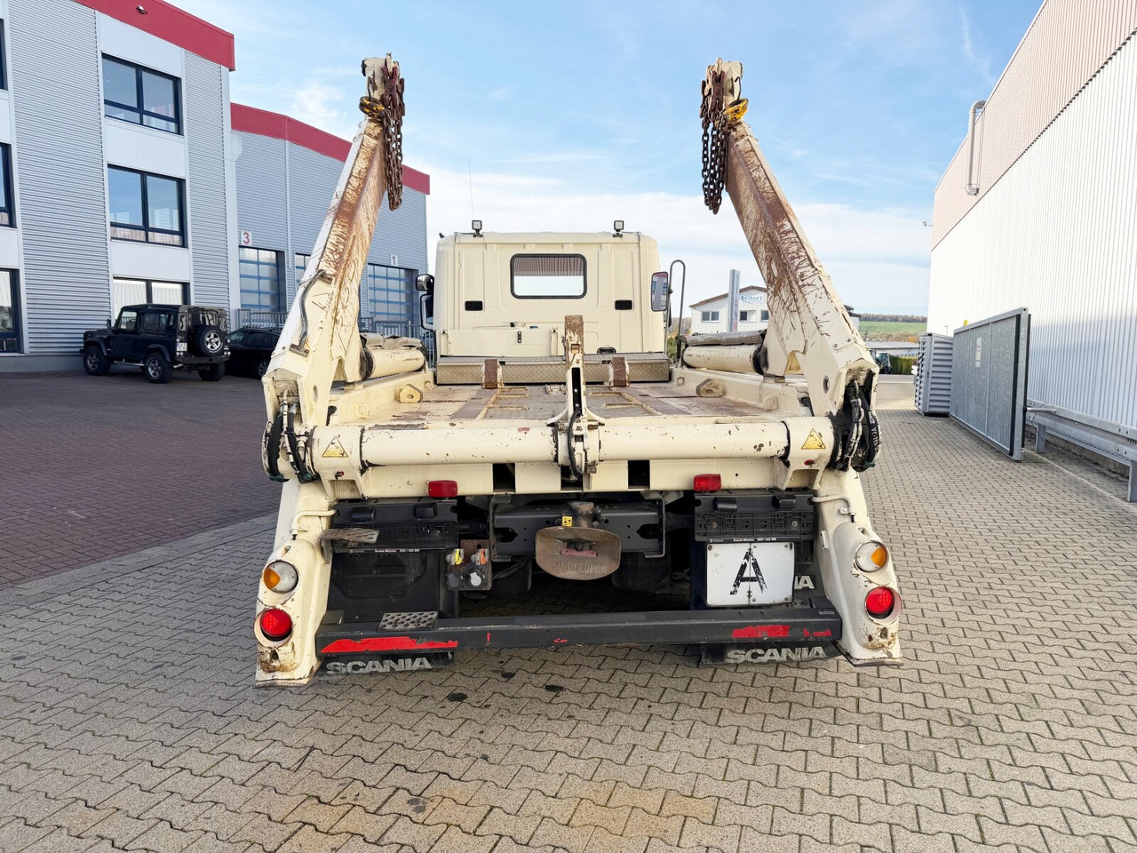 Camion multibenne Scania P 320/400 6x2-4 P 320/400 6x2-4, Lenk-/Liftachse, Tele-Absetzanlage, Funk: photos 12