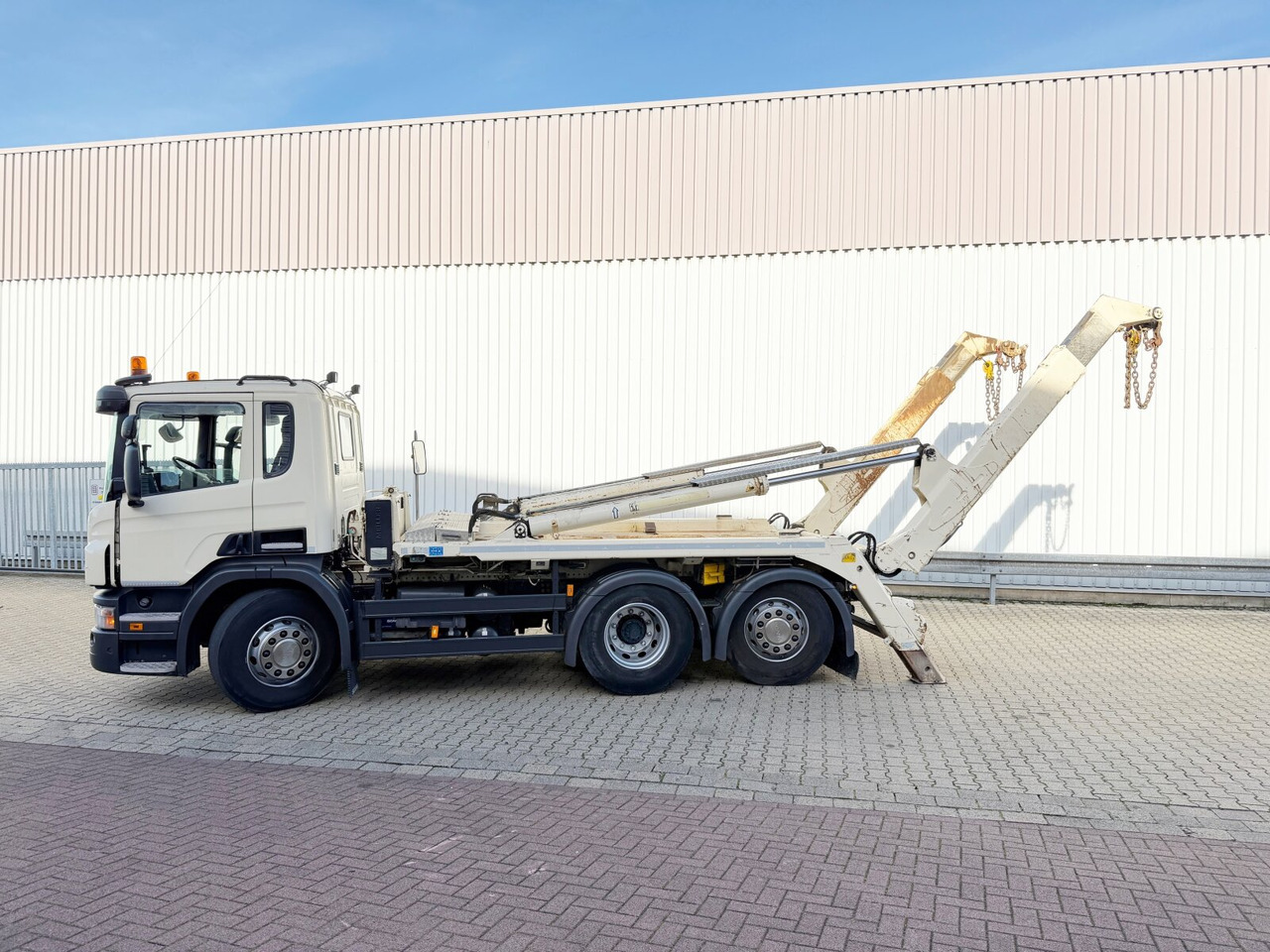 Camion multibenne Scania P 320/400 6x2-4 P 320/400 6x2-4, Lenk-/Liftachse, Tele-Absetzanlage, Funk: photos 14