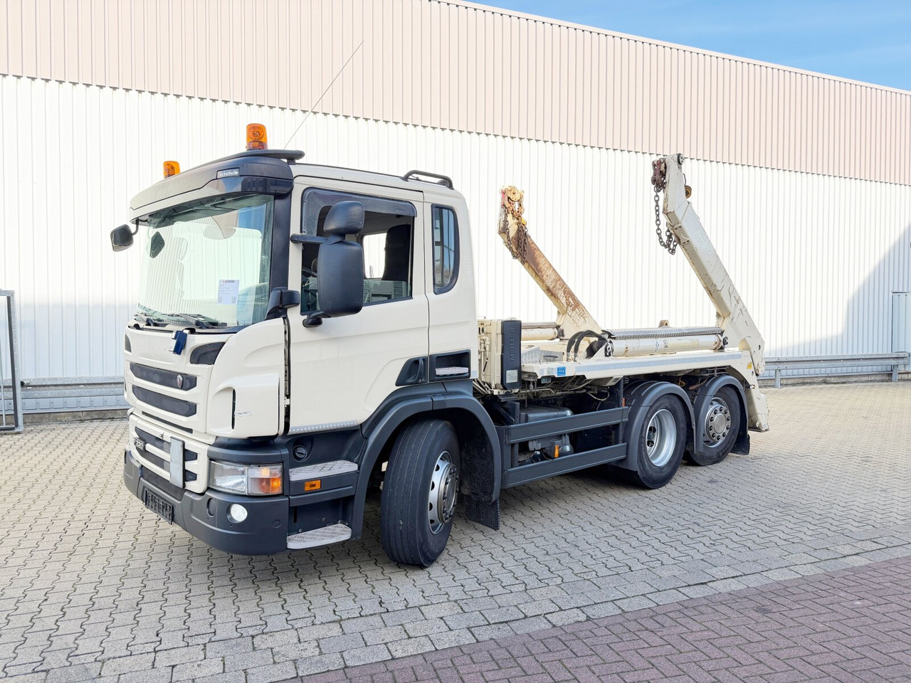 Camion multibenne Scania P 320/400 6x2-4 P 320/400 6x2-4, Lenk-/Liftachse, Tele-Absetzanlage, Funk: photos 8