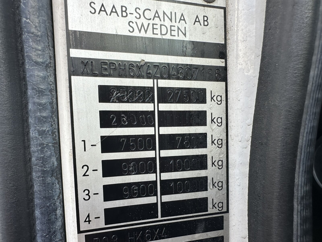 Scania P93 HK 250 6x4L P93 HK 250 6x4L, Abrollkipper - Camion ampliroll: photos 3 Scania P93 HK 250 6x4L P93 HK 250 6x4L, Abrollkipper - Camion ampliroll: photos 3