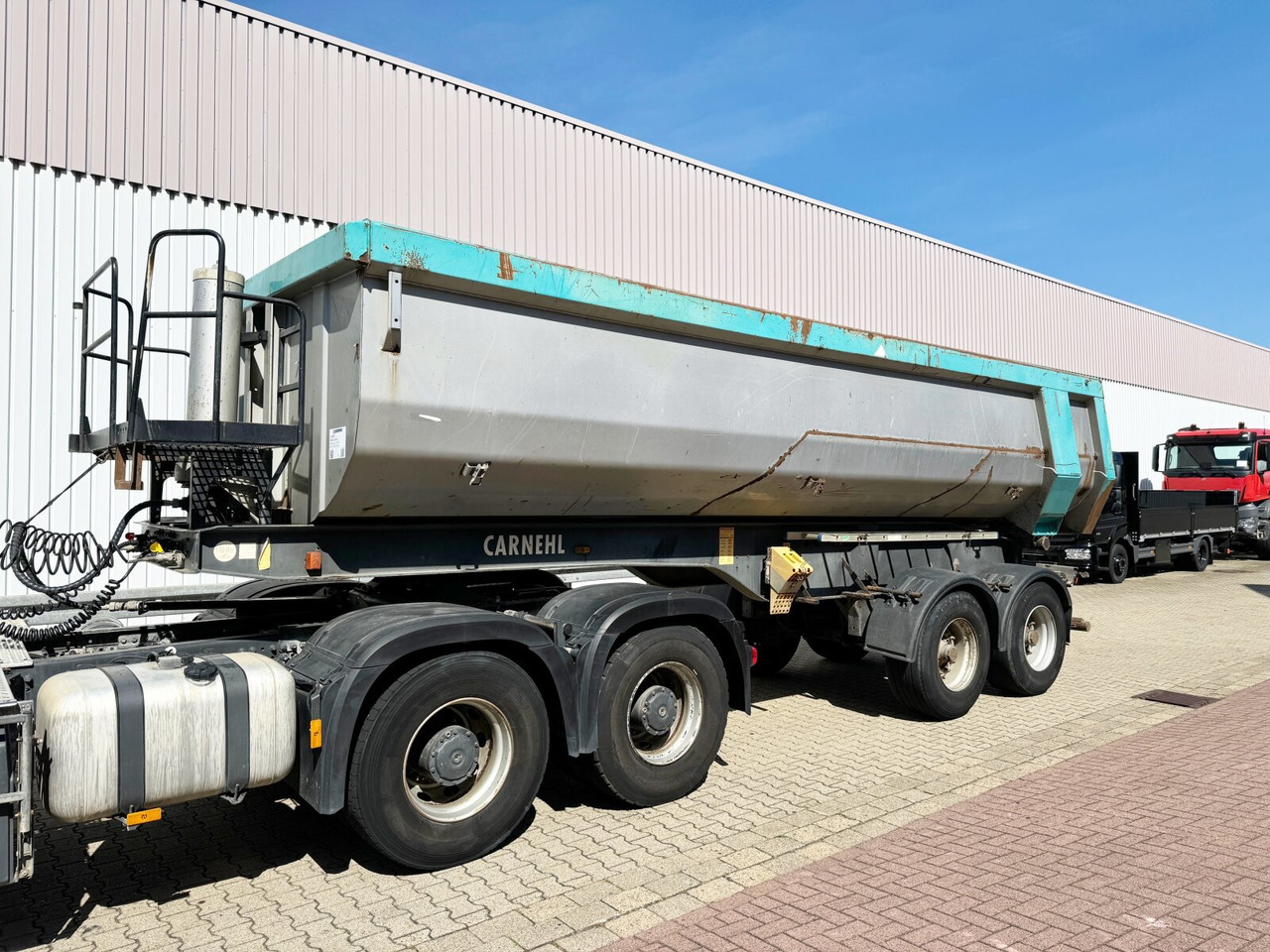 Carnehl CHKS/HH CHKS/HH, Stahlmulde ca. 25m³ - Semi-remorque: photos 1 Carnehl CHKS/HH CHKS/HH, Stahlmulde ca. 25m³ - Semi-remorque: photos 1