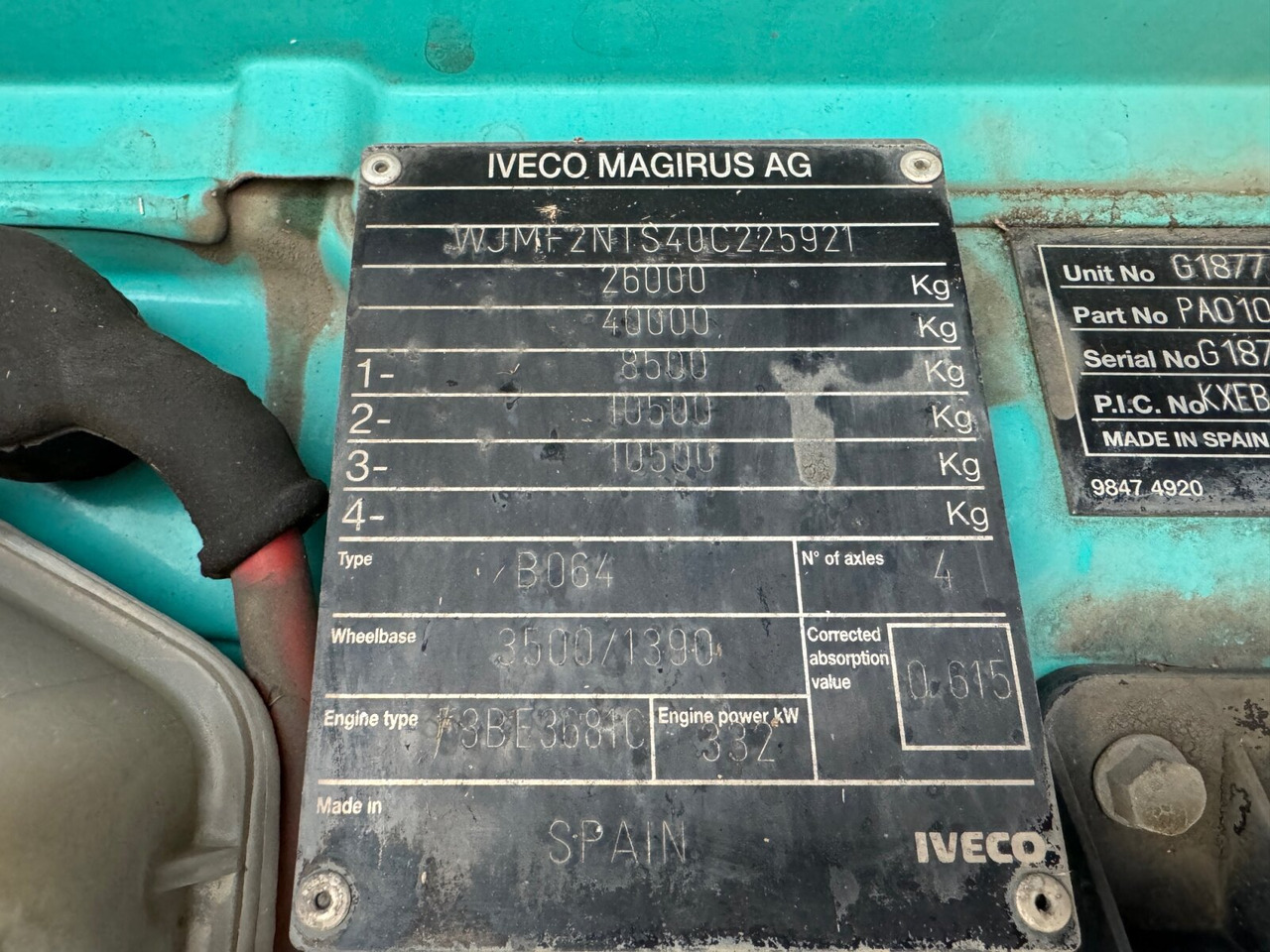 Trakker AD260T45W 6x6 Trakker AD260T45W 6x6 - Châssis cabine: photos 5 Trakker AD260T45W 6x6 Trakker AD260T45W 6x6 - Châssis cabine: photos 5