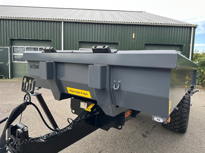 Remorque benne neuf Palmse Trailer PT600E-1A bakkenwagen bakkenkar kipper dumper: photos 7