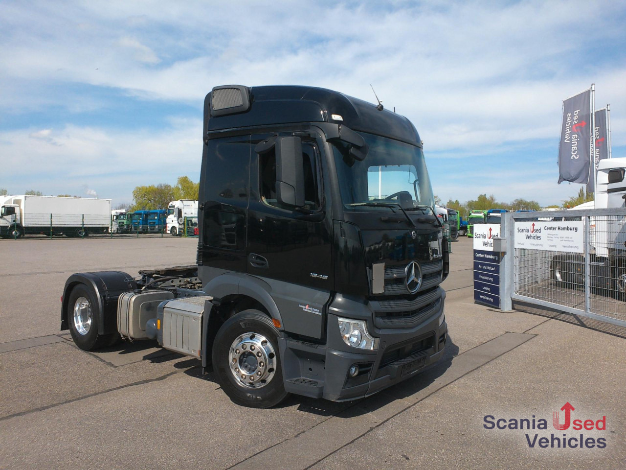 Tracteur routier MERCEDES-BENZ Actros 1846LS mit Hydraulik: photos 1