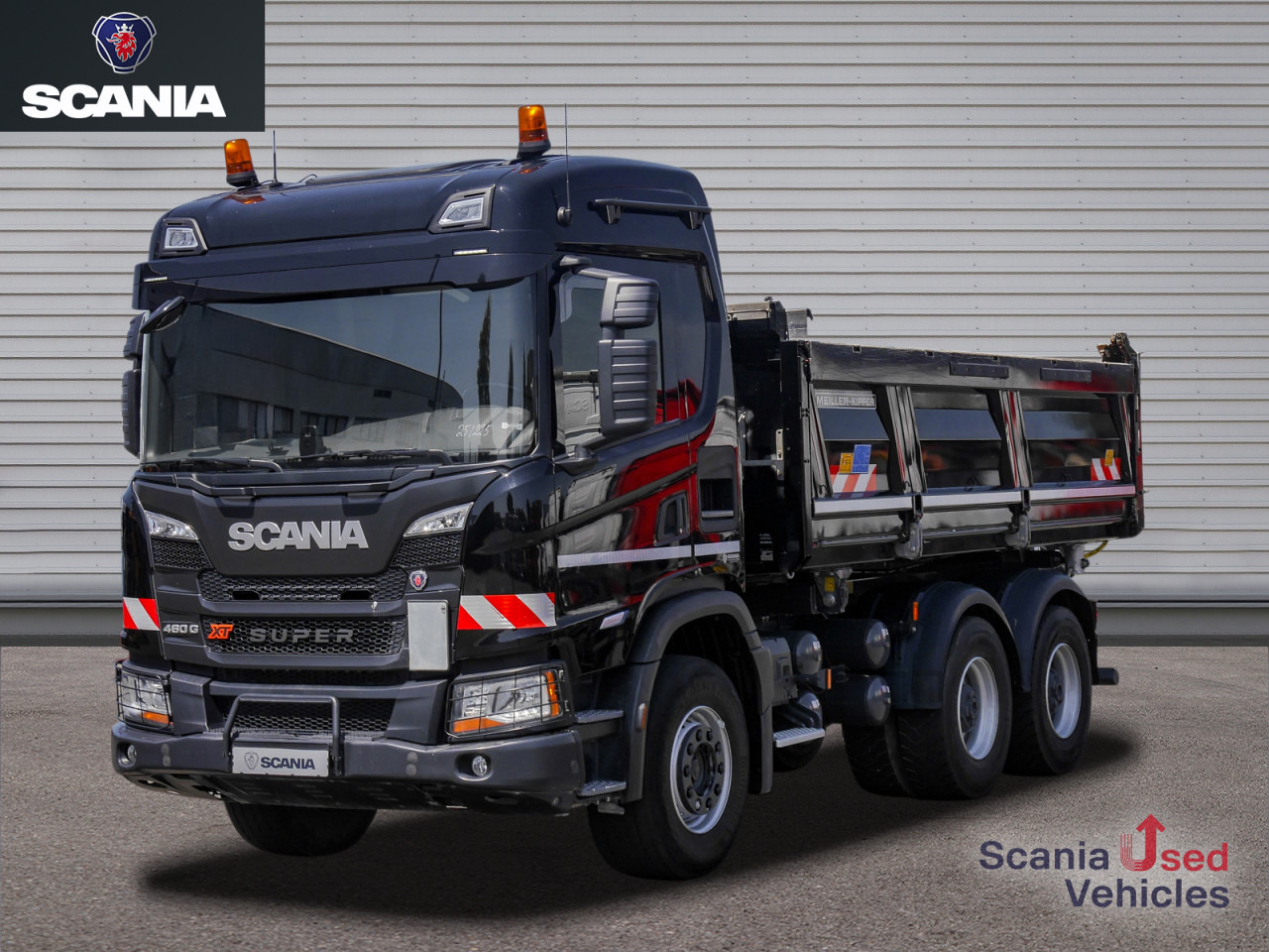 SCANIA G 460 B6x4HZ XT - Meiller D316 / Bordmatik - - Camion benne: photos 1 SCANIA G 460 B6x4HZ XT - Meiller D316 / Bordmatik - - Camion benne: photos 1