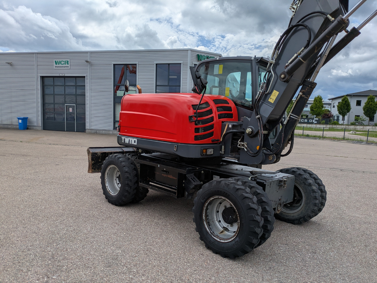 TEREX TW110 Mobilbagger Powertilt Rußpartikelfilter - Pelle sur pneus: photos 5 TEREX TW110 Mobilbagger Powertilt Rußpartikelfilter - Pelle sur pneus: photos 5