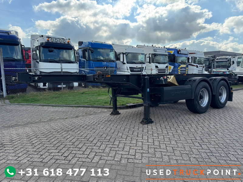 Krone 2-Axle / Chassis / BPW / TUV: 2-2026 / Belgium Trailer - Semi-remorque porte-conteneur/ Caisse mobile: photos 1 Krone 2-Axle / Chassis / BPW / TUV: 2-2026 / Belgium Trailer - Semi-remorque porte-conteneur/ Caisse mobile: photos 1