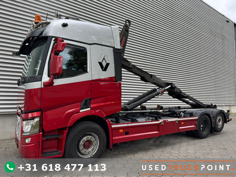 Renault T480 / 6X2 / MultiLift 26T / Roof Klima / TUV: 8-2025 / NL Truck - Camion ampliroll: photos 1 Renault T480 / 6X2 / MultiLift 26T / Roof Klima / TUV: 8-2025 / NL Truck - Camion ampliroll: photos 1