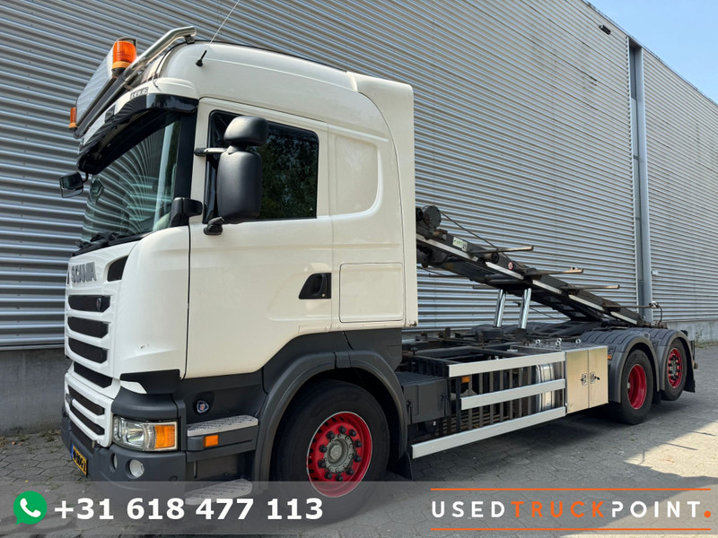 Scania R450 / Retarder / 25T NCH System / Night Klima / TUV: 3-2026 / NL Truck - Camion - système de câble: photos 1 Scania R450 / Retarder / 25T NCH System / Night Klima / TUV: 3-2026 / NL Truck - Camion - système de câble: photos 1