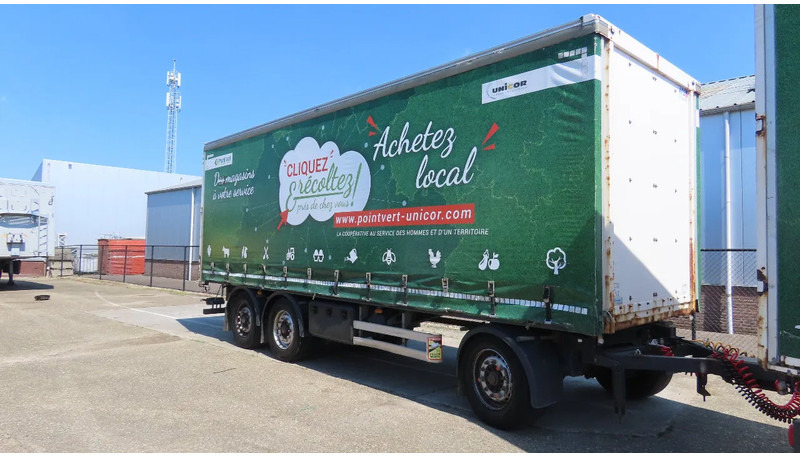 Lecitrailer 27000 kg! Liftaxel, 3 axel BPW, Edscha - Remorque rideaux coulissants: photos 3 Lecitrailer 27000 kg! Liftaxel, 3 axel BPW, Edscha - Remorque rideaux coulissants: photos 3