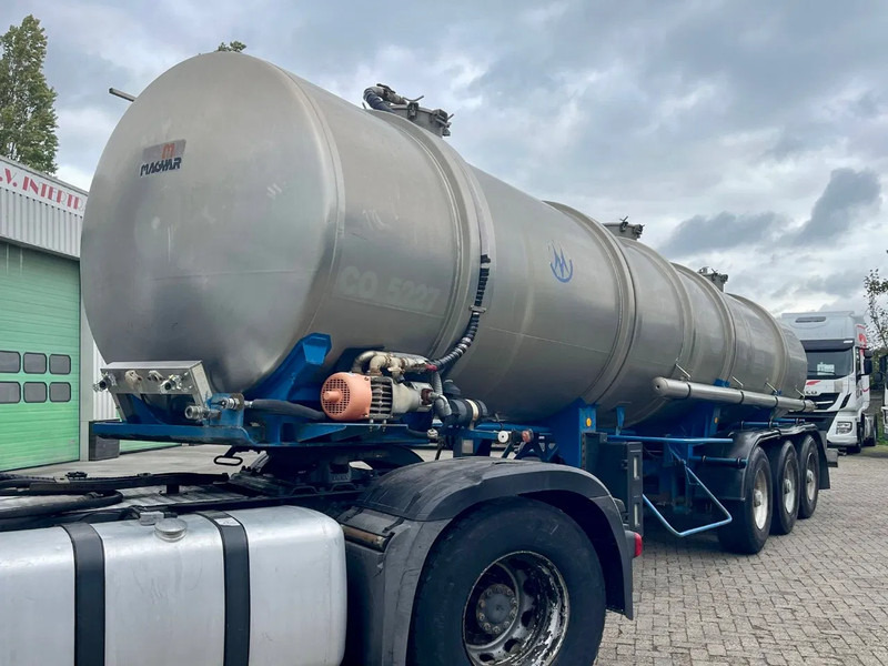 Magyar FOODS / WATER 28000 L, INOX, 1 COMP, spring susp, very good state! - Semi-remorque citerne: photos 3 Magyar FOODS / WATER 28000 L, INOX, 1 COMP, spring susp, very good state! - Semi-remorque citerne: photos 3