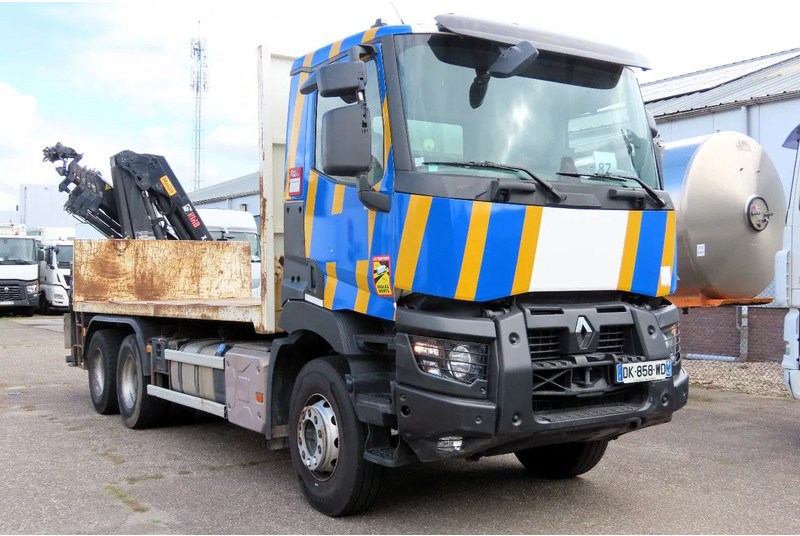 Renault C430 Year 2018 X HIDUO 188 HIAB CRANE, RETARDER, NAVI - Camion grue: photos 1 Renault C430 Year 2018 X HIDUO 188 HIAB CRANE, RETARDER, NAVI - Camion grue: photos 1