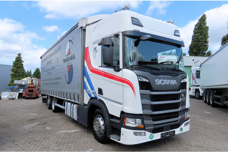 Scania R500 NGS 60M3, RETARDER, 2X FUEL TANK, FRIGO, FULL OPTION - Camion à rideaux coulissants: photos 3 Scania R500 NGS 60M3, RETARDER, 2X FUEL TANK, FRIGO, FULL OPTION - Camion à rideaux coulissants: photos 3