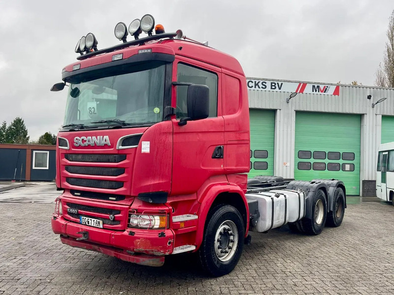 Scania R580 V8 6x4, RETARDER, FULL SPRING! hub reduction, BIG Axels - Châssis cabine: photos 1 Scania R580 V8 6x4, RETARDER, FULL SPRING! hub reduction, BIG Axels - Châssis cabine: photos 1