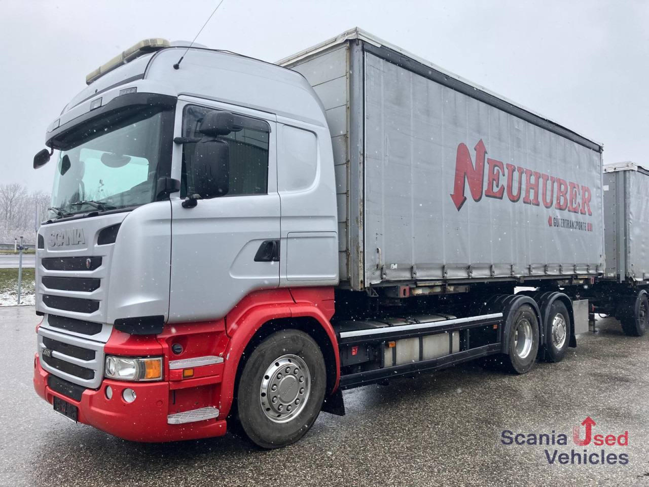 SCANIA R 410 LB6x2*4HNB BDF Komplettzug !! - Camion porte-conteneur/ Caisse mobile: photos 1 SCANIA R 410 LB6x2*4HNB BDF Komplettzug !! - Camion porte-conteneur/ Caisse mobile: photos 1