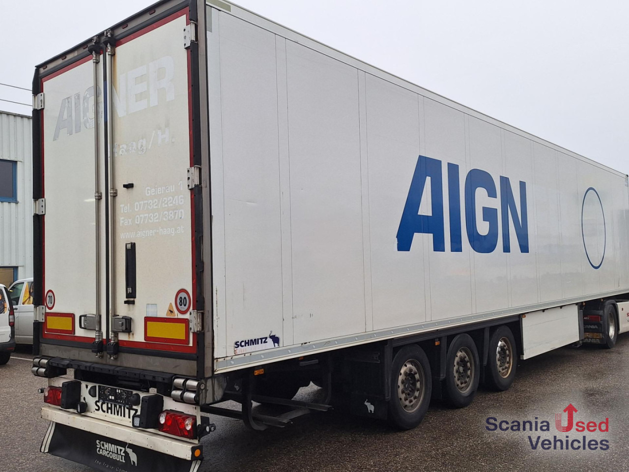 SCHMITZ SCB Kühlauflieger ! - Semi-remorque frigorifique: photos 1 SCHMITZ SCB Kühlauflieger ! - Semi-remorque frigorifique: photos 1