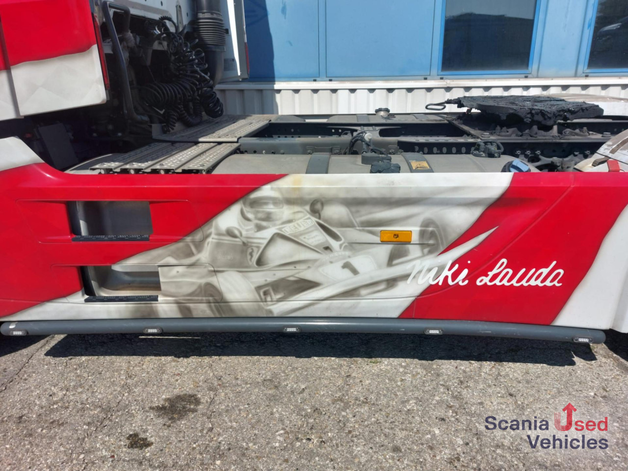 Tracteur routier MERCEDES-BENZ ACTROS 1848 LS GigaSpace Niki Lauda Edition: photos 14