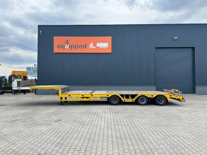 Broshuis E-2190/27 lowloader, wheel well, 4,1m extendable, steering axle - Semi-remorque surbaissé: photos 3 Broshuis E-2190/27 lowloader, wheel well, 4,1m extendable, steering axle - Semi-remorque surbaissé: photos 3