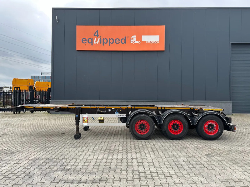 Burg 20FT ADR (EX/II, EX/III, FL, AT) Chassis, Leergewicht : 3.690kg, SAF INTRADISC, 2x Liftachse, NL-Chassis - Semi-remorque porte-conteneur/ Caisse mobile: photos 2 Burg 20FT ADR (EX/II, EX/III, FL, AT) Chassis, Leergewicht : 3.690kg, SAF INTRADISC, 2x Liftachse, NL-Chassis - Semi-remorque porte-conteneur/ Caisse mobile: photos 2