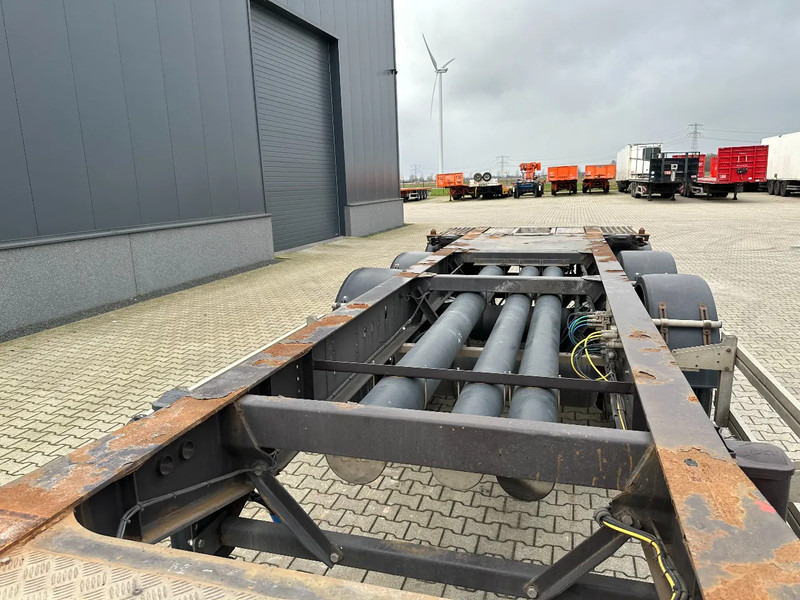 Semi-remorque porte-conteneur/ Caisse mobile Burg 20FT ADR (EX/II, EX/III, FL, AT) Chassis, Leergewicht : 3.690kg, SAF INTRADISC, 2x Liftachse, NL-Chassis: photos 9