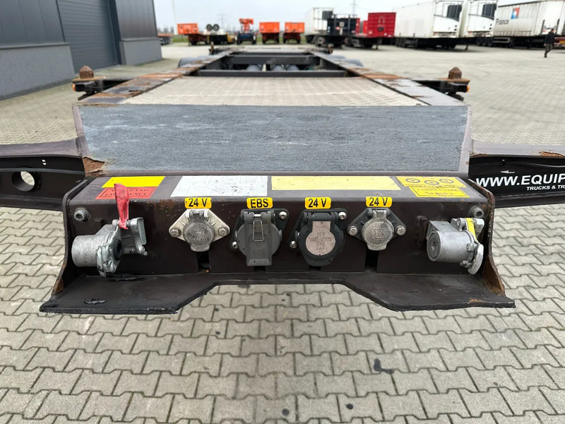 Semi-remorque porte-conteneur/ Caisse mobile Burg 20FT ADR (EX/II, EX/III, FL, AT) Chassis, Leergewicht : 3.690kg, SAF INTRADISC, 2x Liftachse, NL-Chassis: photos 6
