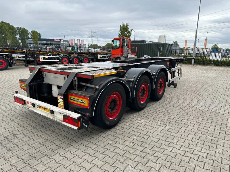 Burg 20FT (SWAP) / 3-axles, 3.400kg, SAF INTRADISC, ADR, 2x LIFTAXLE, NL-chassis - Semi-remorque porte-conteneur/ Caisse mobile: photos 3 Burg 20FT (SWAP) / 3-axles, 3.400kg, SAF INTRADISC, ADR, 2x LIFTAXLE, NL-chassis - Semi-remorque porte-conteneur/ Caisse mobile: photos 3