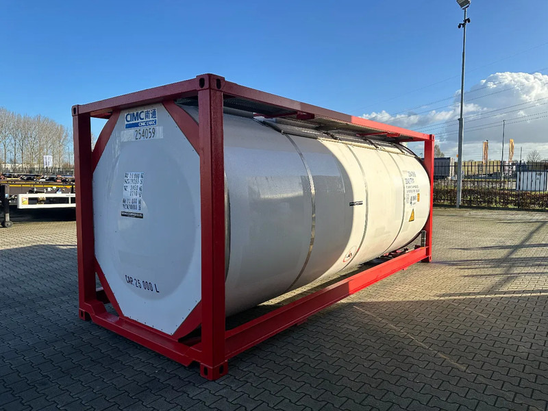 CIMC 20FT ISO, 25.080L / 1-COMP / 3 BAFFELS / T12 / 4 manholes / ADR valid until 12/2026 - Cuve de stockage: photos 4 CIMC 20FT ISO, 25.080L / 1-COMP / 3 BAFFELS / T12 / 4 manholes / ADR valid until 12/2026 - Cuve de stockage: photos 4