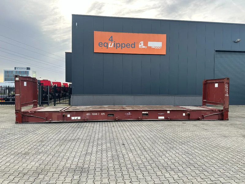 CIMC 40FT FLATRACK FLUSH FOLDING / CSC: 10/2027 / 10x available - Conteneur maritime: photos 2 CIMC 40FT FLATRACK FLUSH FOLDING / CSC: 10/2027 / 10x available - Conteneur maritime: photos 2
