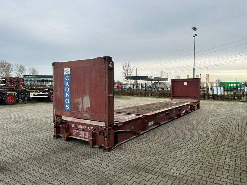 CIMC 40FT FLATRACK FLUSH FOLDING / CSC: 10/2027 / 10x available - Conteneur maritime: photos 4 CIMC 40FT FLATRACK FLUSH FOLDING / CSC: 10/2027 / 10x available - Conteneur maritime: photos 4