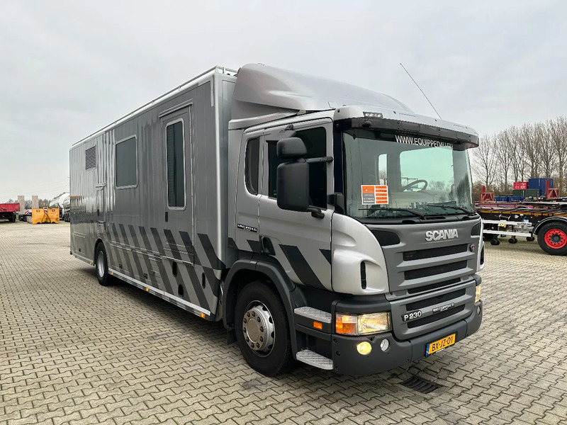 Scania P230 TOP: multifunct. ruimte met airco (camper?), 22kVA generator, hydr. steunpoten, beloopbaar dak, keuken, APK 10-2026 - Camion: photos 3 Scania P230 TOP: multifunct. ruimte met airco (camper?), 22kVA generator, hydr. steunpoten, beloopbaar dak, keuken, APK 10-2026 - Camion: photos 3