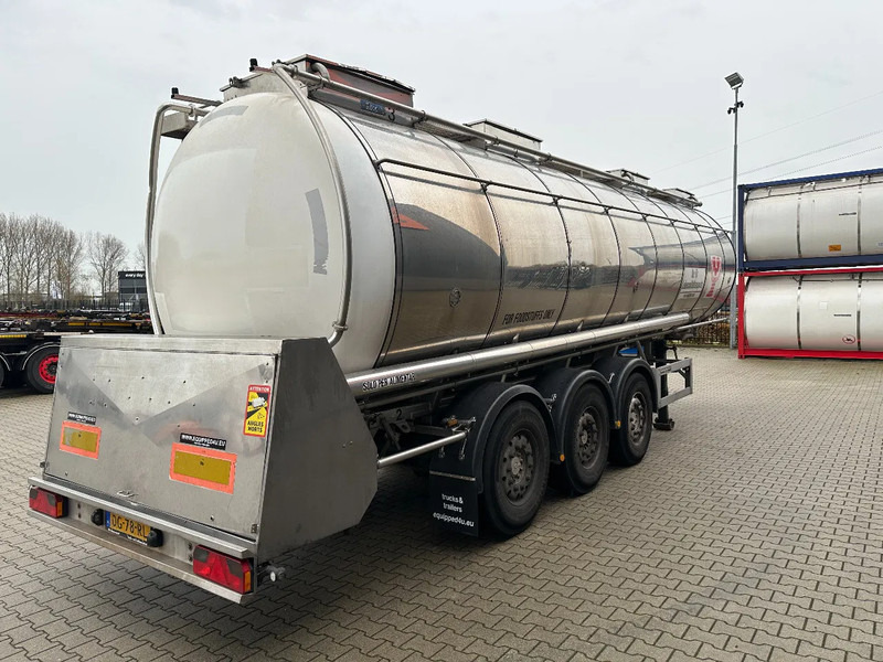Feldbinder FOOD / LEVENSMIDDELEN / LEBENSMITTEL / 33.500L / 3-COMP / PUMP / NL-trailer / APK: 05-2026 - Semi-remorque citerne: photos 3 Feldbinder FOOD / LEVENSMIDDELEN / LEBENSMITTEL / 33.500L / 3-COMP / PUMP / NL-trailer / APK: 05-2026 - Semi-remorque citerne: photos 3