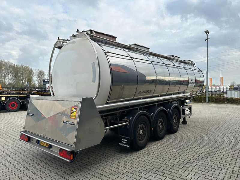 Feldbinder FOOD / LEVENSMIDDELEN / LEBENSMITTEL / 33.500L / 3-COMP / PUMP / NL-trailer / APK: 10-2026 - Semi-remorque citerne: photos 3 Feldbinder FOOD / LEVENSMIDDELEN / LEBENSMITTEL / 33.500L / 3-COMP / PUMP / NL-trailer / APK: 10-2026 - Semi-remorque citerne: photos 3