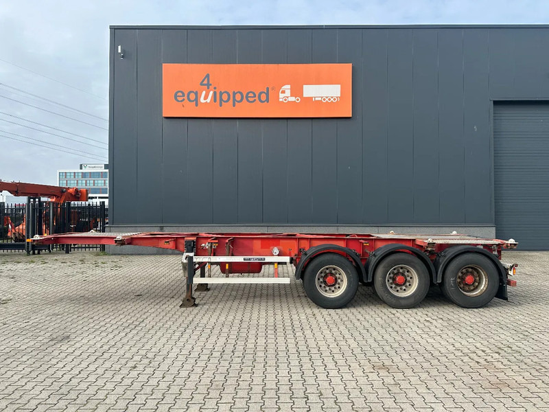 Groenewegen 20FT/30FT, ROR+drum, ALCOA, NL-Chassis, APK: 04/2026 - Semi-remorque porte-conteneur/ Caisse mobile: photos 2 Groenewegen 20FT/30FT, ROR+drum, ALCOA, NL-Chassis, APK: 04/2026 - Semi-remorque porte-conteneur/ Caisse mobile: photos 2