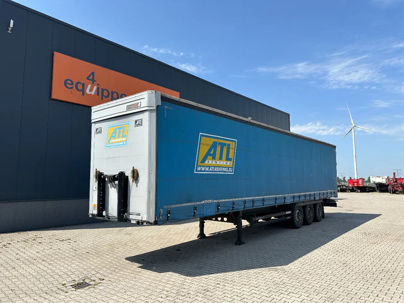 Kögel SAF INTRADISC, Internal height: 2.75m, NL-trailer, APK: 09/205, 2x available - Semi-remorque rideaux coulissants: photos 1 Kögel SAF INTRADISC, Internal height: 2.75m, NL-trailer, APK: 09/205, 2x available - Semi-remorque rideaux coulissants: photos 1