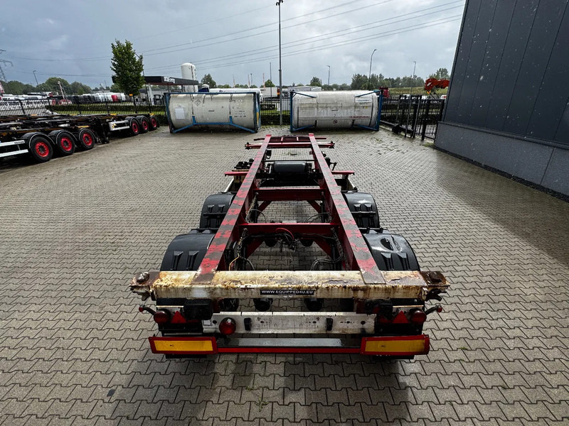 Krone 2-axle 20FT chassis, BPW + drumbrakes, airsuspension, empty weight: 3.180kg, 2x available - Semi-remorque porte-conteneur/ Caisse mobile: photos 4 Krone 2-axle 20FT chassis, BPW + drumbrakes, airsuspension, empty weight: 3.180kg, 2x available - Semi-remorque porte-conteneur/ Caisse mobile: photos 4
