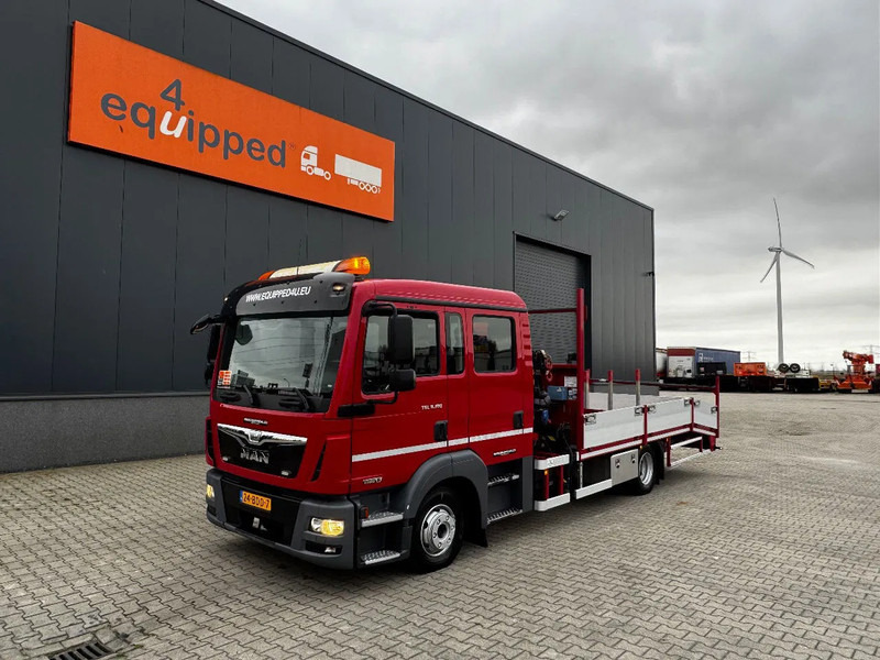 MAN TGL 8.180 Dubbele Cabine (DOKA), HMF535 K3 kraan met slechts 283 uur en 211.164km, EURO-6, oprij-platen, NL-truck, APK: 11/2025 - Camion porte-voitures, Camion grue: photos 5 MAN TGL 8.180 Dubbele Cabine (DOKA), HMF535 K3 kraan met slechts 283 uur en 211.164km, EURO-6, oprij-platen, NL-truck, APK: 11/2025 - Camion porte-voitures, Camion grue: photos 5