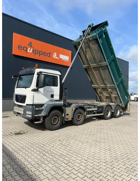 MAN TGS 35.440 AJK KIPPER, 8x4, MANUAL, EURO-5 - Camion benne: photos 1 MAN TGS 35.440 AJK KIPPER, 8x4, MANUAL, EURO-5 - Camion benne: photos 1