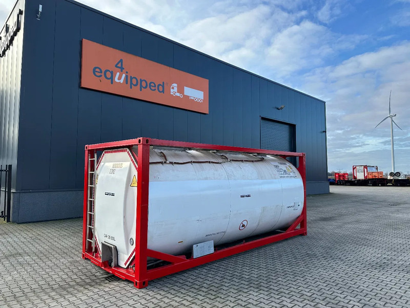 SINGAMAS 20FT ISO, 26.000L/1-COMP/3 BAFFELS/3 manholes, ADR inspectio valid till: 07/2025 - Conteneur citerne: photos 1 SINGAMAS 20FT ISO, 26.000L/1-COMP/3 BAFFELS/3 manholes, ADR inspectio valid till: 07/2025 - Conteneur citerne: photos 1