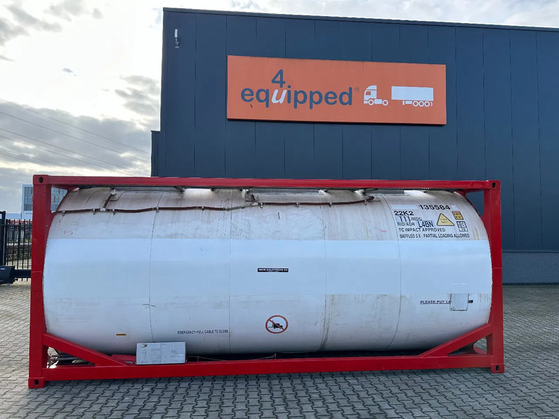 SINGAMAS 20FT ISO, 26.000L/1-COMP/3 BAFFELS/3 manholes, ADR inspectio valid till: 07/2025 - Conteneur citerne: photos 2 SINGAMAS 20FT ISO, 26.000L/1-COMP/3 BAFFELS/3 manholes, ADR inspectio valid till: 07/2025 - Conteneur citerne: photos 2