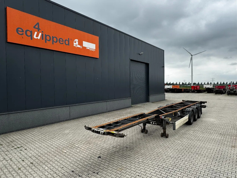 Schmitz Cargobull 45FT HC, Leergewicht: 4.240kg, BPW+Trommel, NL-Chassis - Semi-remorque porte-conteneur/ Caisse mobile: photos 1 Schmitz Cargobull 45FT HC, Leergewicht: 4.240kg, BPW+Trommel, NL-Chassis - Semi-remorque porte-conteneur/ Caisse mobile: photos 1