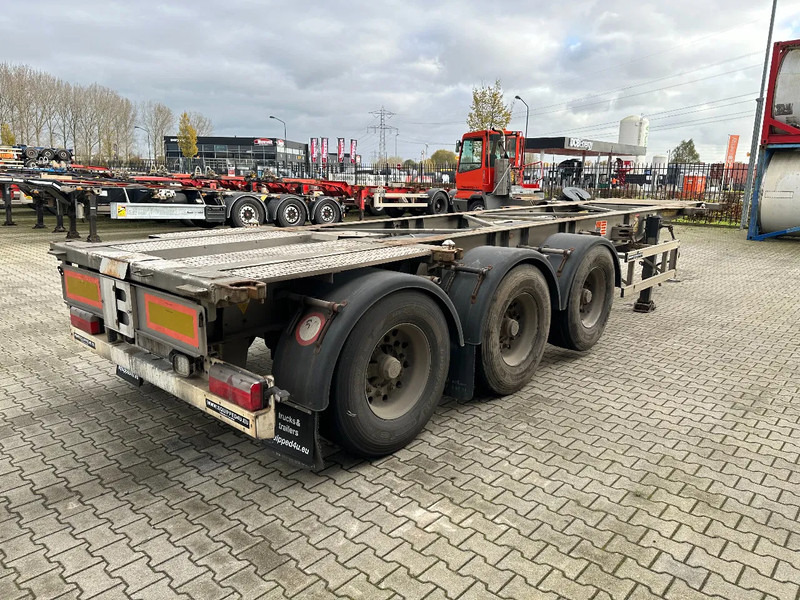 TURBO'S HOET 20FT/30FT, ADR (FL, AT, OX), empty weight: 3.720kg, ALCOA, galvanized, BPW+DISC, liftaxle - Semi-remorque porte-conteneur/ Caisse mobile: photos 3 TURBO'S HOET 20FT/30FT, ADR (FL, AT, OX), empty weight: 3.720kg, ALCOA, galvanized, BPW+DISC, liftaxle - Semi-remorque porte-conteneur/ Caisse mobile: photos 3
