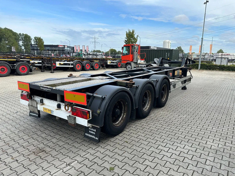 TURBOS HOET Turbo's Hoet 20FT HC GOOSENECK ADR CHASSIS / BPW + DISC / ADR (FL, AT, OX) / NL-trailer / APK / 2x available - Semi-remorque porte-conteneur/ Caisse mobile: photos 3 TURBOS HOET Turbo's Hoet 20FT HC GOOSENECK ADR CHASSIS / BPW + DISC / ADR (FL, AT, OX) / NL-trailer / APK / 2x available - Semi-remorque porte-conteneur/ Caisse mobile: photos 3