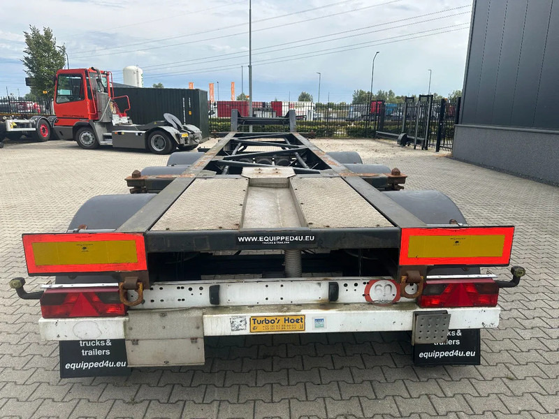 TURBOS HOET Turbo's Hoet 20FT High Cube GOOSENECK ADR CHASSIS / BPW + DISC / ADR (FL, AT, OX) / NL- trailer / APK / 2x available - Semi-remorque porte-conteneur/ Caisse mobile: photos 4 TURBOS HOET Turbo's Hoet 20FT High Cube GOOSENECK ADR CHASSIS / BPW + DISC / ADR (FL, AT, OX) / NL- trailer / APK / 2x available - Semi-remorque porte-conteneur/ Caisse mobile: photos 4