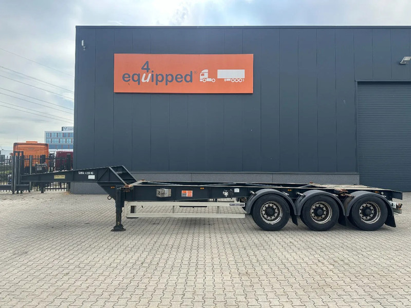 TURBOS HOET Turbo's Hoet 20FT High Cube GOOSENECK ADR CHASSIS / BPW + DISC / ADR (FL, AT, OX) / NL- trailer / APK / 2x available - Semi-remorque porte-conteneur/ Caisse mobile: photos 2 TURBOS HOET Turbo's Hoet 20FT High Cube GOOSENECK ADR CHASSIS / BPW + DISC / ADR (FL, AT, OX) / NL- trailer / APK / 2x available - Semi-remorque porte-conteneur/ Caisse mobile: photos 2
