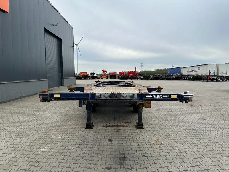 Semi-remorque porte-conteneur/ Caisse mobile Van Hool 20FT/30FT, ADR (EX/II, EX/III, FL, AT), BPW + drum, ALCOA, galvanized, liftaxle, NL-Chassis: photos 6