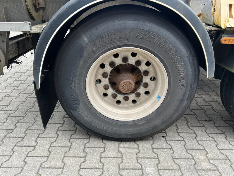 Semi-remorque porte-conteneur/ Caisse mobile Van Hool 20FT/30FT, ADR (EX/II, EX/III, FL, AT), BPW + drum, ALCOA, galvanized, liftaxle, NL-Chassis: photos 17