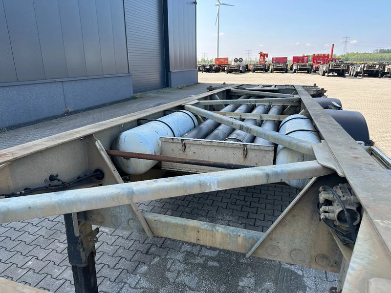 Semi-remorque porte-conteneur/ Caisse mobile Van Hool 20FT/30FT, ADR (EX/II, EX/III, FL, AT), BPW + drum, ALCOA, galvanized, liftaxle, NL-Chassis: photos 9