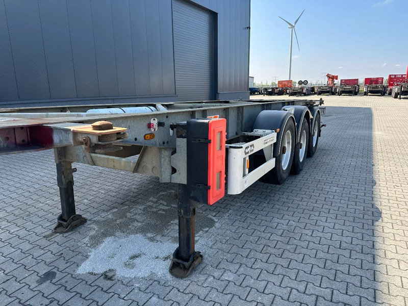 Semi-remorque porte-conteneur/ Caisse mobile Van Hool 20FT/30FT, ADR (EX/II, EX/III, FL, AT), BPW + drum, ALCOA, galvanized, liftaxle, NL-Chassis: photos 11