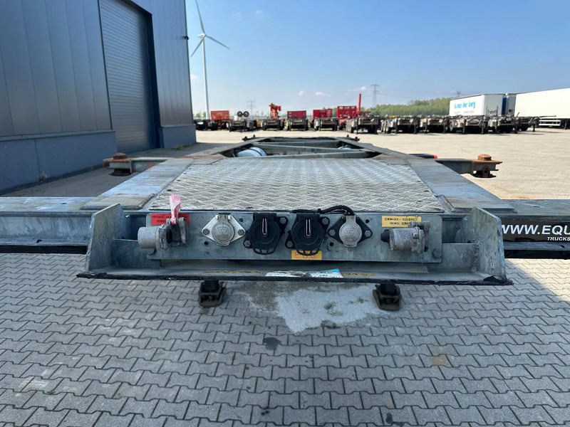Semi-remorque porte-conteneur/ Caisse mobile Van Hool 20FT/30FT, ADR (EX/II, EX/III, FL, AT), BPW + drum, ALCOA, galvanized, liftaxle, NL-Chassis: photos 8